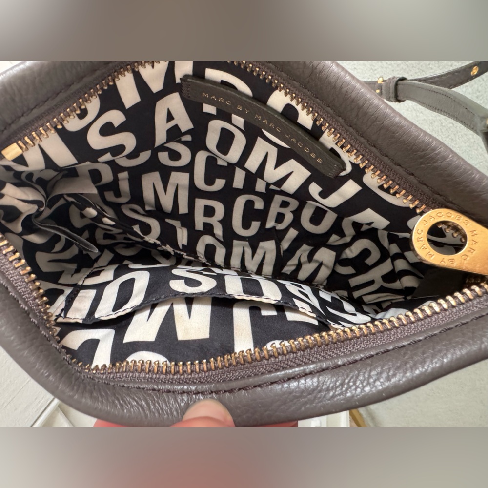 Marc By Marc Jacobs Charcoal Shoulder Bag - Picture 4 of 5